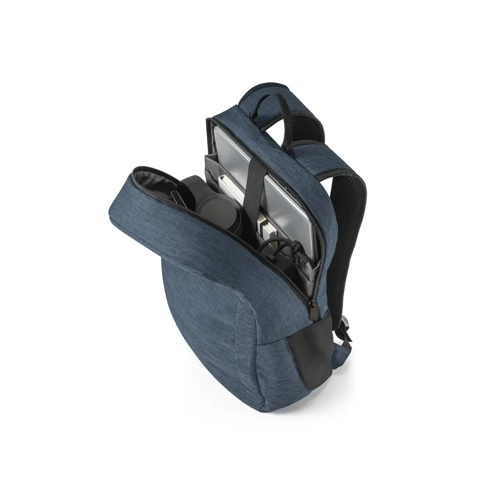 Mochila para notebook 15’6″ em poliéster reciclado 300D 18 L