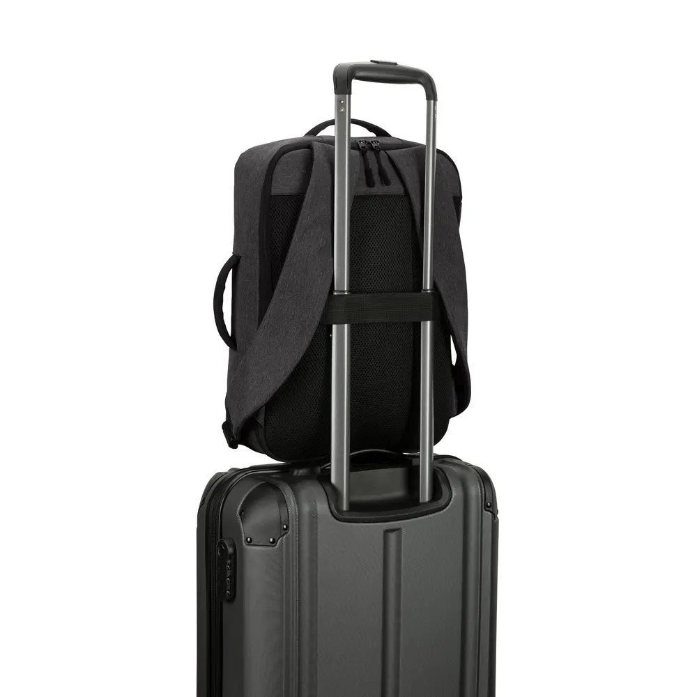 Mochila para notebook 15’6″ em poliéster reciclado 300D de alta densidade 15 L