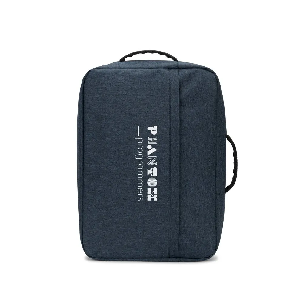 Mochila para notebook 15’6″ em poliéster reciclado 300D de alta densidade 15 L