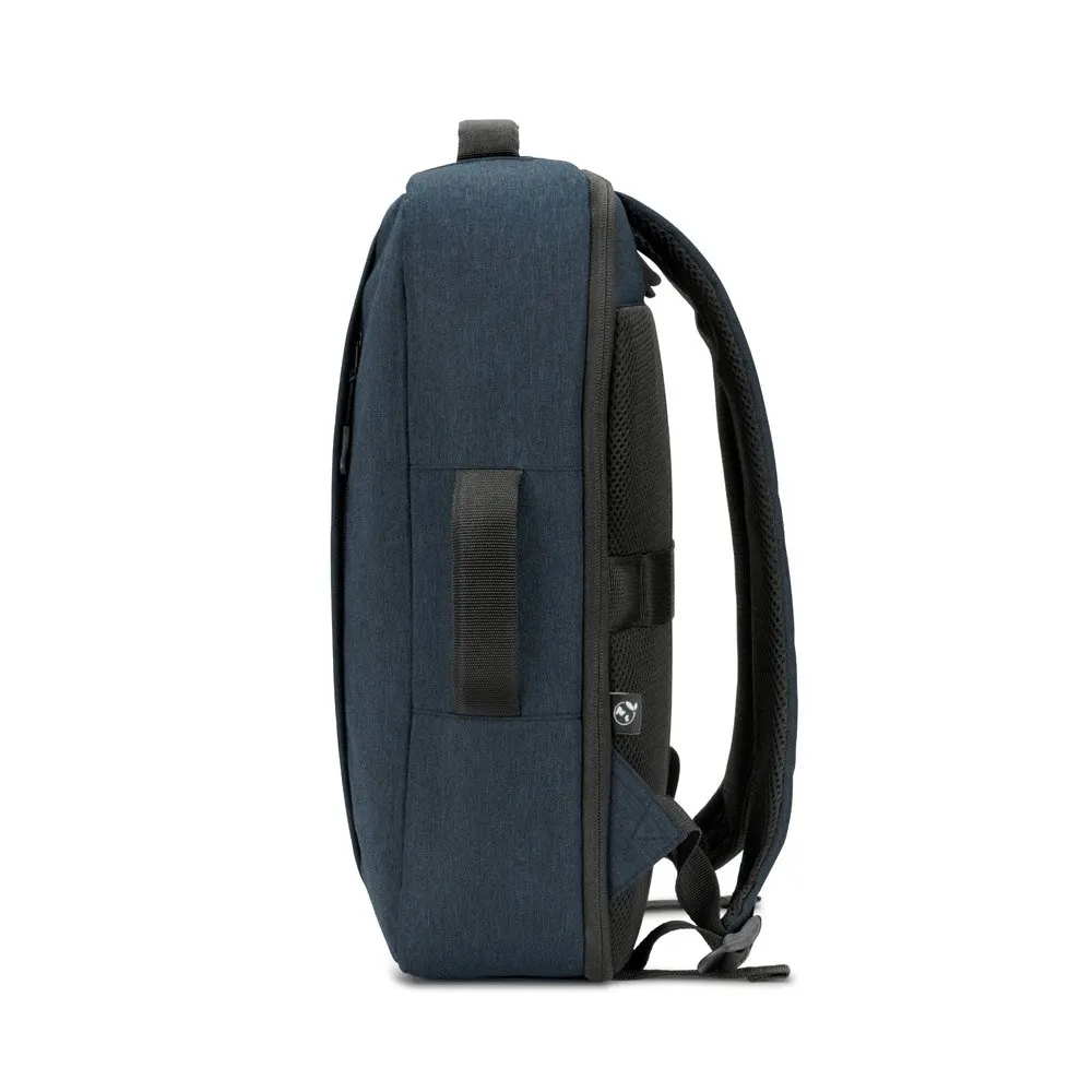 Mochila para notebook 15’6″ em poliéster reciclado 300D de alta densidade 15 L