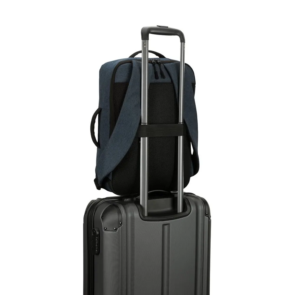 Mochila para notebook 15’6″ em poliéster reciclado 300D de alta densidade 15 L
