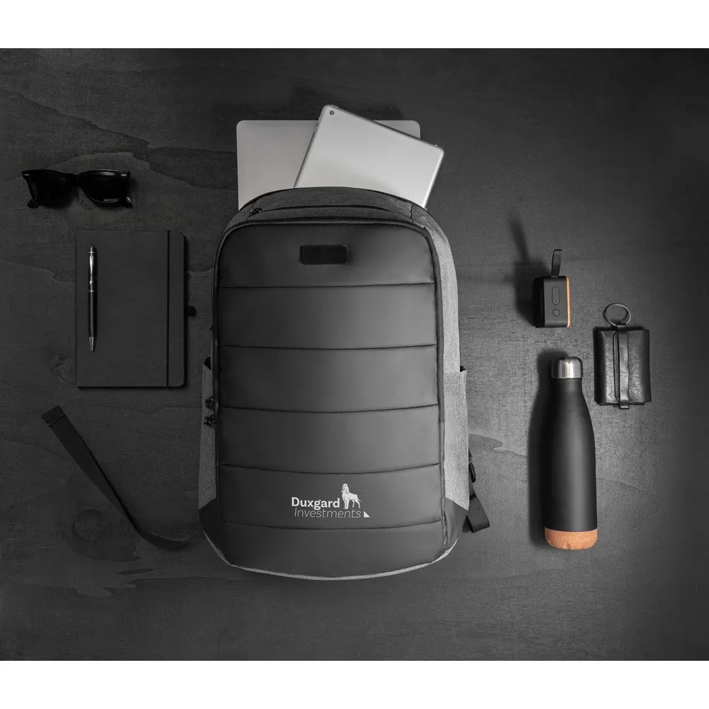 Mochila para notebook em 300D de alta densidade, com divisória para notebook 17″ 21 L
