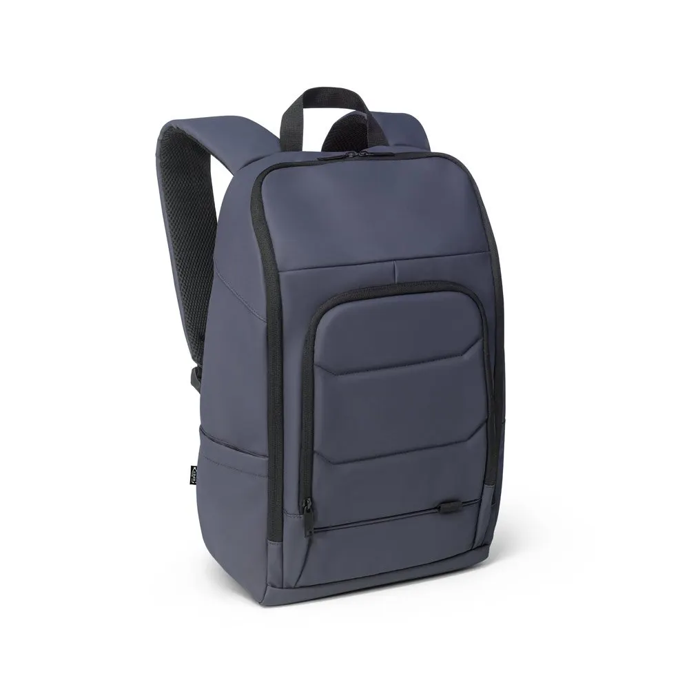 Mochila para notebook em 600D, poliéster reciclado, de alta densidade, com revestimento resistente à água 16″ 19 L