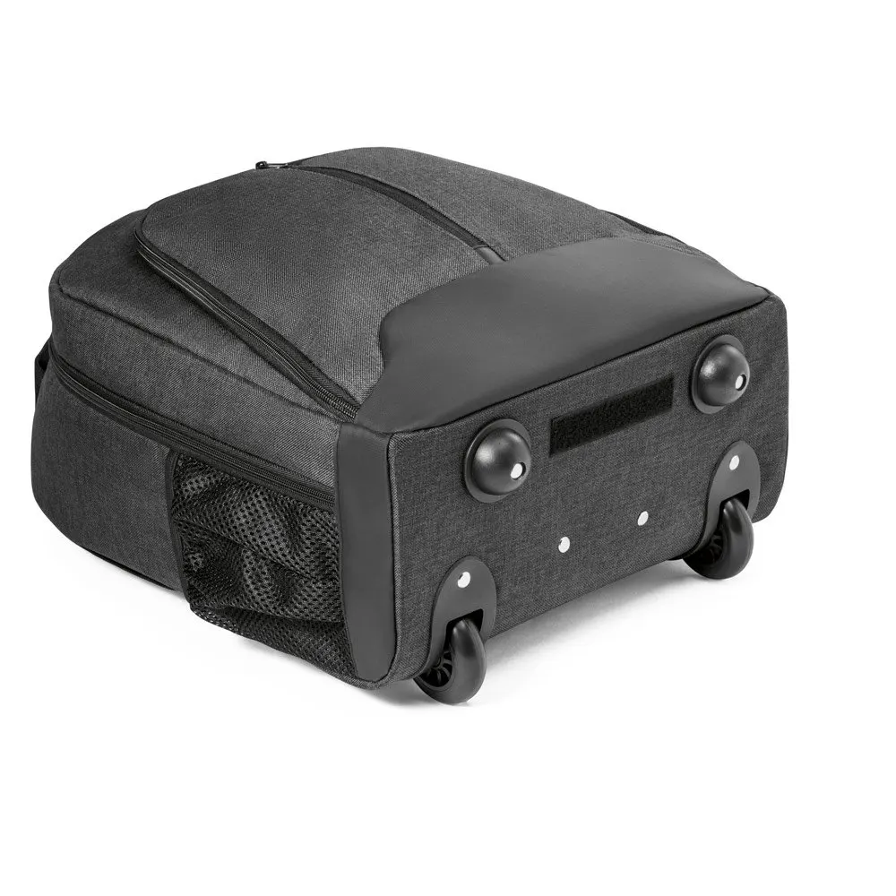 Mochila trolley para notebook 15’6” em 600D de alta densidade e poliéster 600D impermeável 21 L