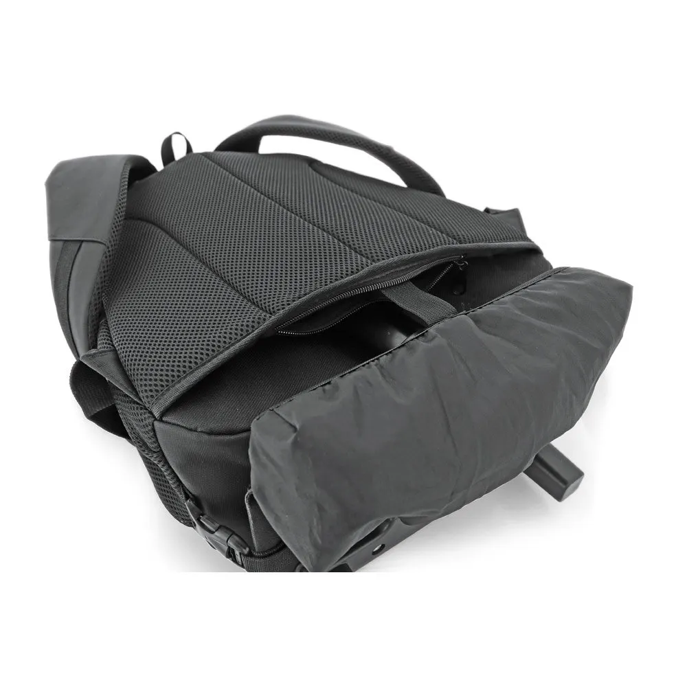 Mochila trolley para notebook 17” em Nylon 999 impermeável com 2 rodas e sistema de proteção integrado 30 L
