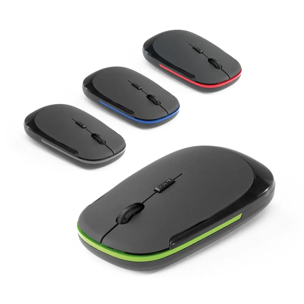 Mouse wireless 2’4G em ABS 100% reciclado
