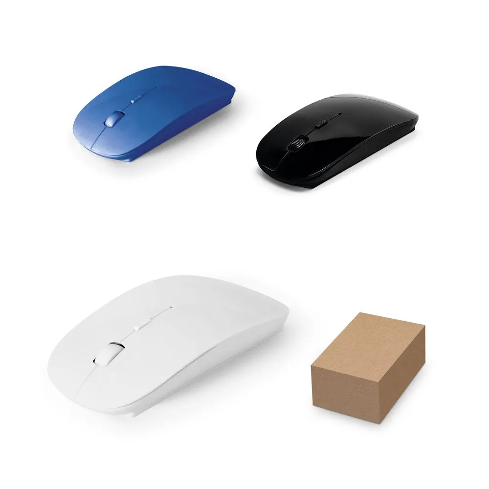 Mouse wireless 2’4G em ABS 100% reciclado