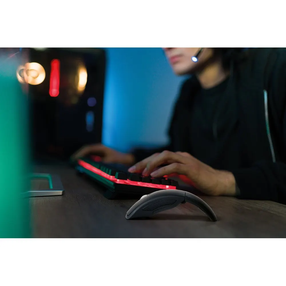 Mouse wireless dobrável 2’4G. em ABS