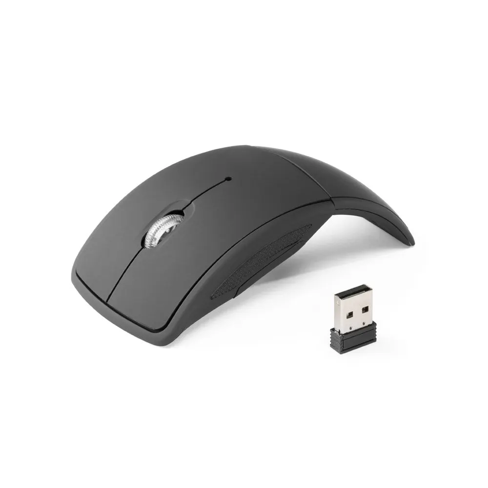 Mouse wireless dobrável 2’4G. em ABS