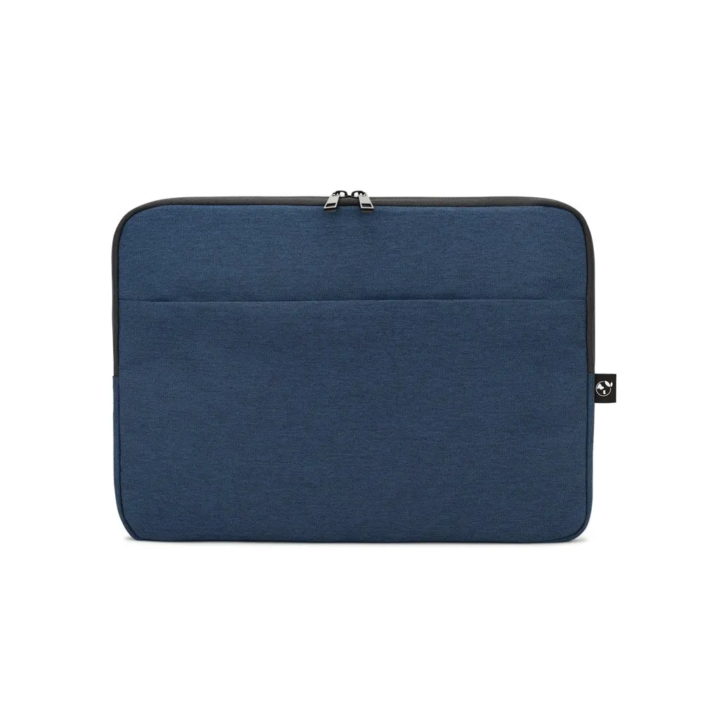 Pasta para notebook 14″ em poliéster reciclado 600D de alta densidade