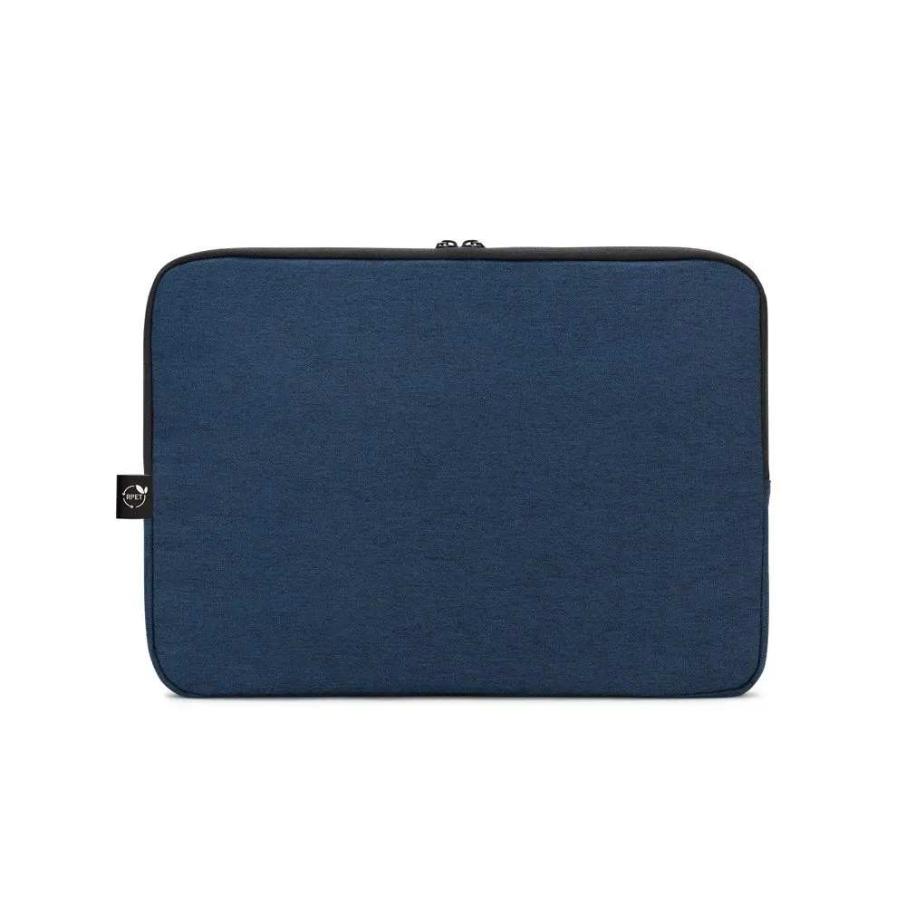 Pasta para notebook 14″ em poliéster reciclado 600D de alta densidade