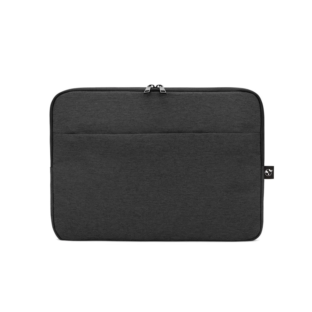 Pasta para notebook 14″ em poliéster reciclado 600D de alta densidade