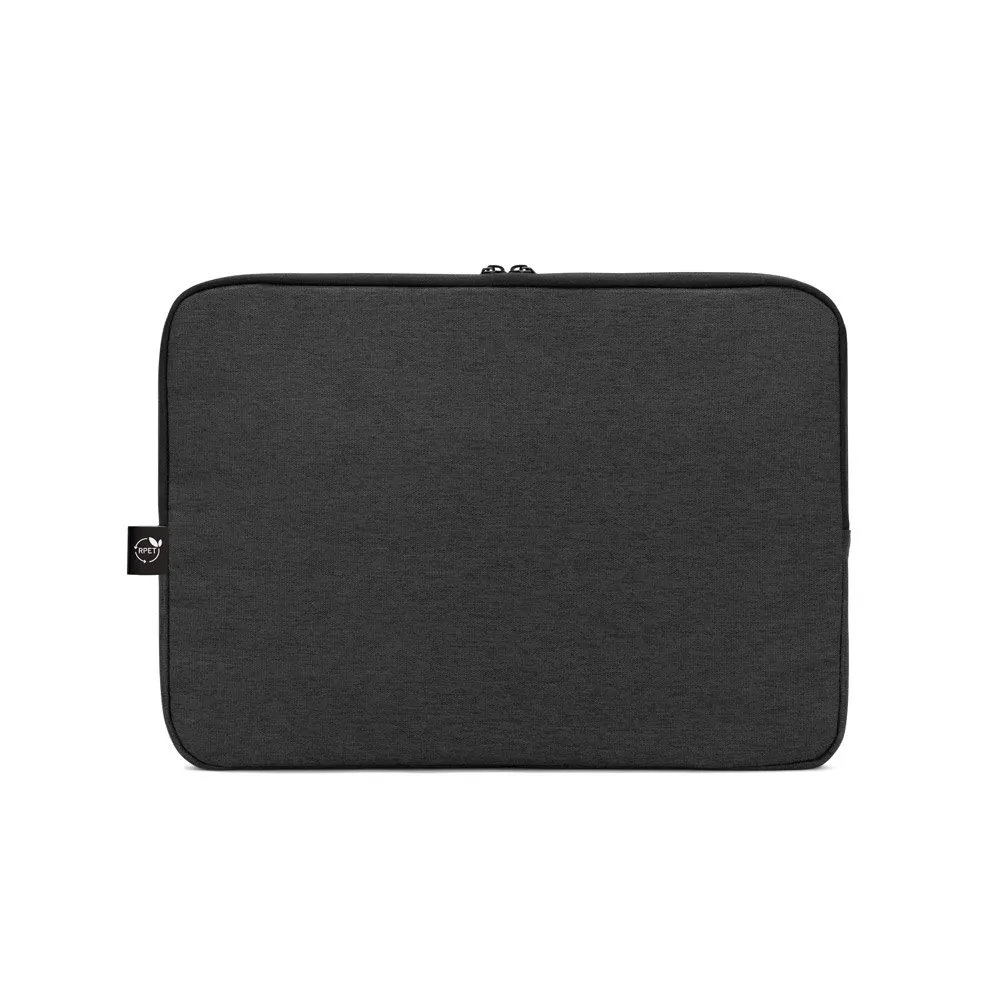 Pasta para notebook 14″ em poliéster reciclado 600D de alta densidade