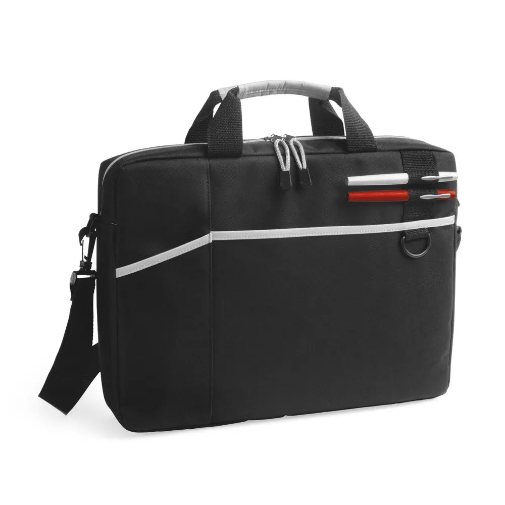 Pasta para notebook 15’6” em 600D com interior forrado e almofadado