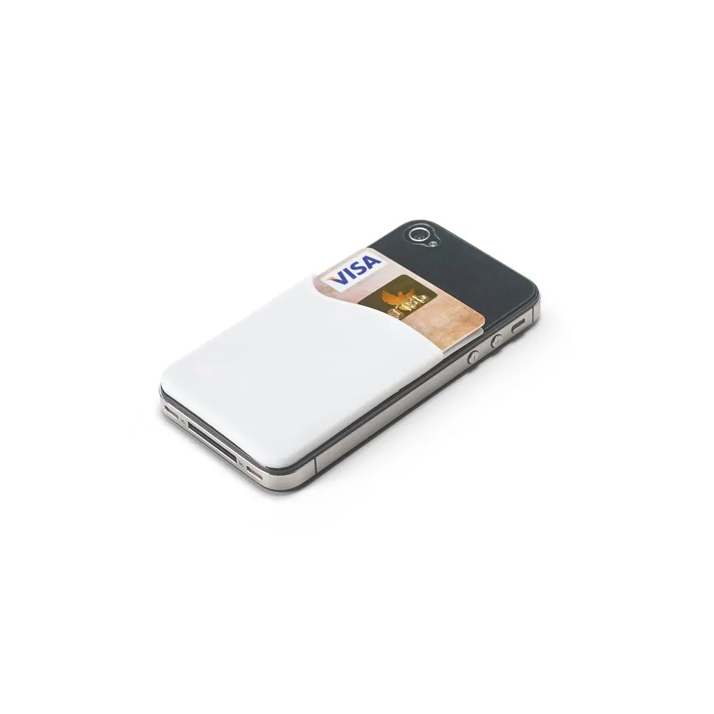 Porta cartões para celular em silicone