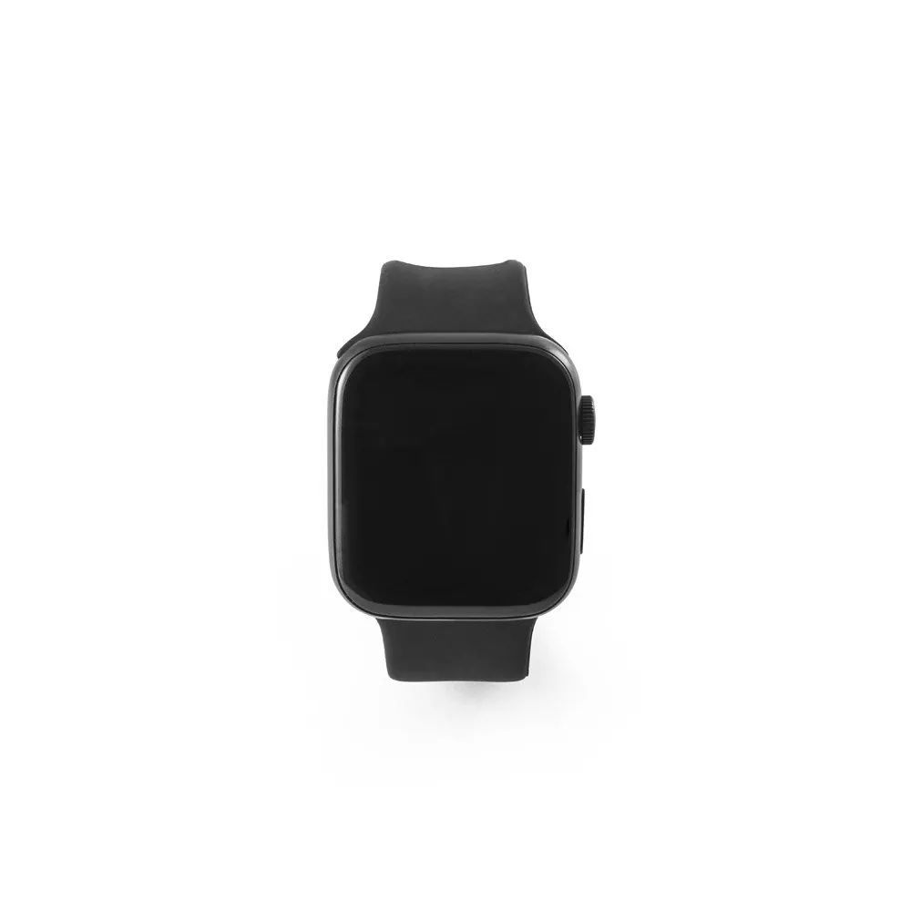 Relógio inteligente com tela IPS de 1’85 polegadas com bracelete em silicone e à prova de salpicos de água com IPX4