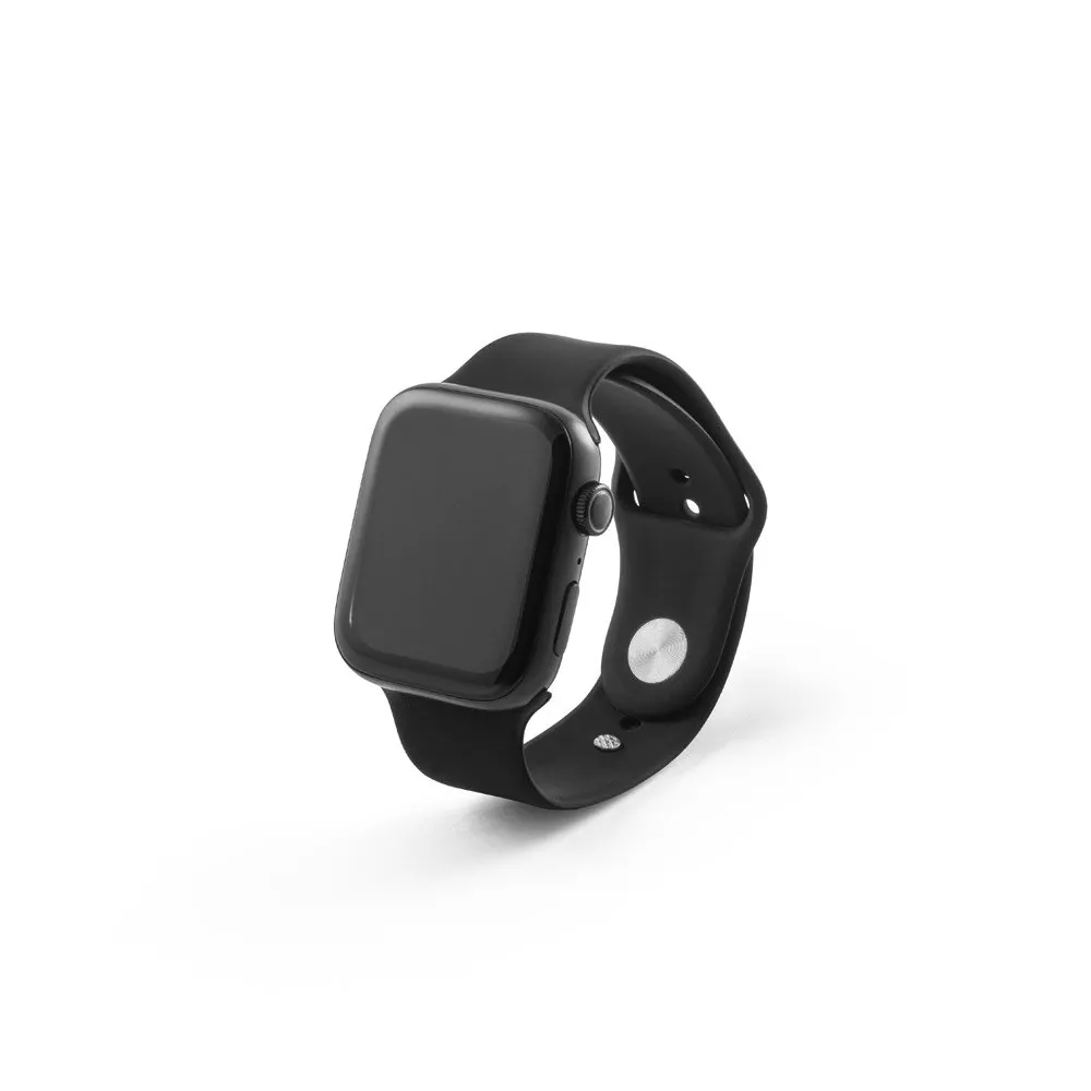Relógio inteligente com tela IPS de 1’85 polegadas com bracelete em silicone e à prova de salpicos de água com IPX4