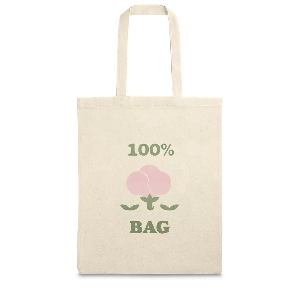 Sacola 100% algodão (120 g/m²)