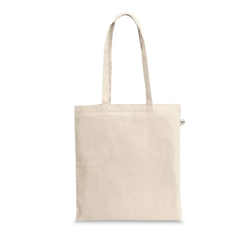 Sacola 100% algodão orgânico (180 g/m²)