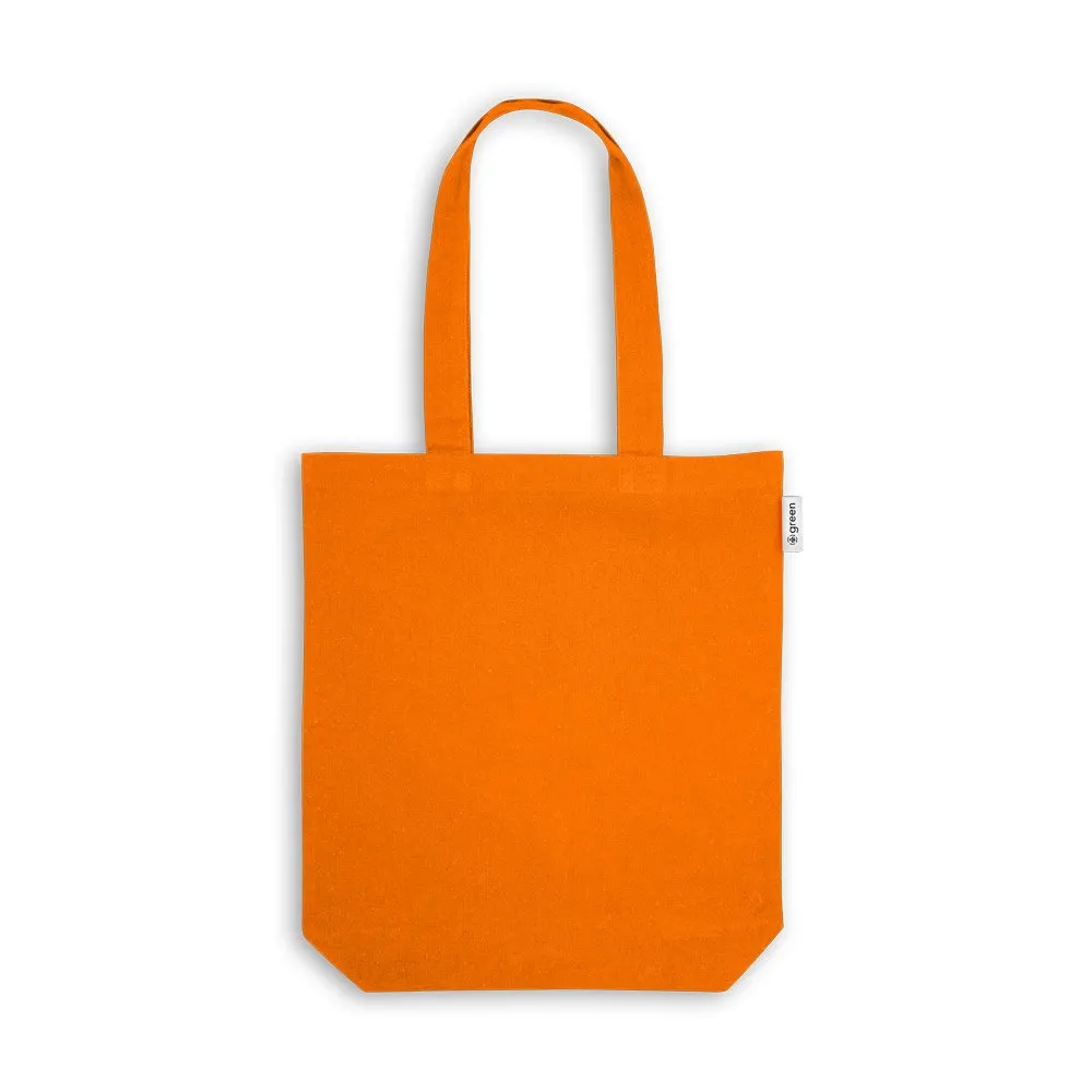 Sacola em 50% algodão, 30% algodão reciclado e 20% poliéster reciclado (220 g/m²)