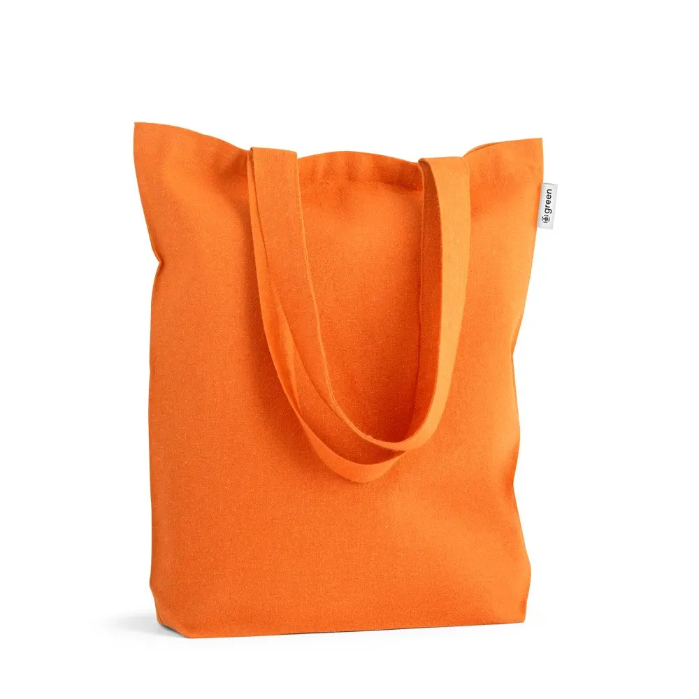 Sacola em 50% algodão, 30% algodão reciclado e 20% poliéster reciclado (220 g/m²)