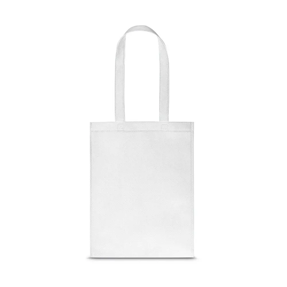 Sacola em non-woven (80 g/m²) termo-selado com alças