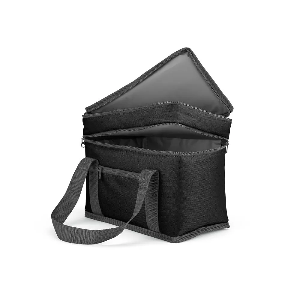 Sacola térmica em poliéster reciclado 600D com isolamento em PEVA 9’5 L