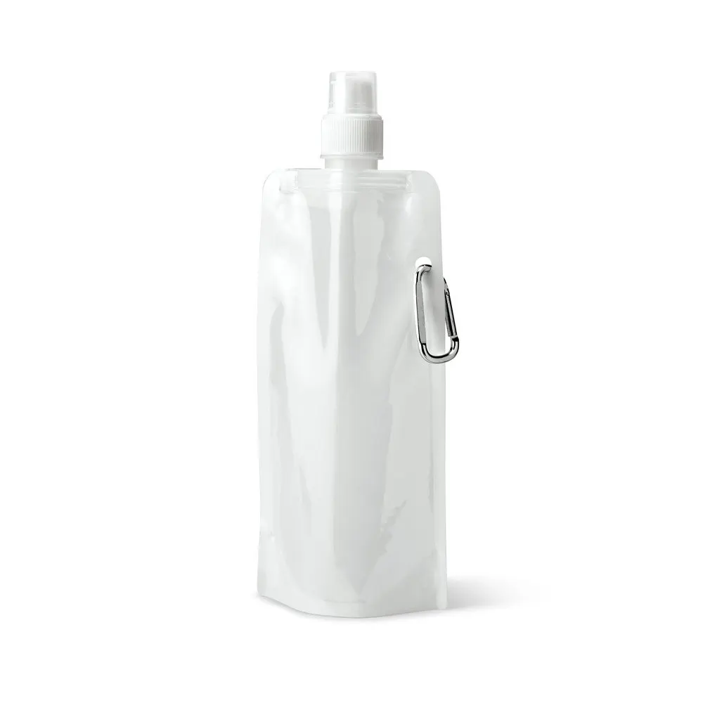 Squeeze dobrável em PE com bico de sistema “push-pull” e acabamento mate 460 mL
