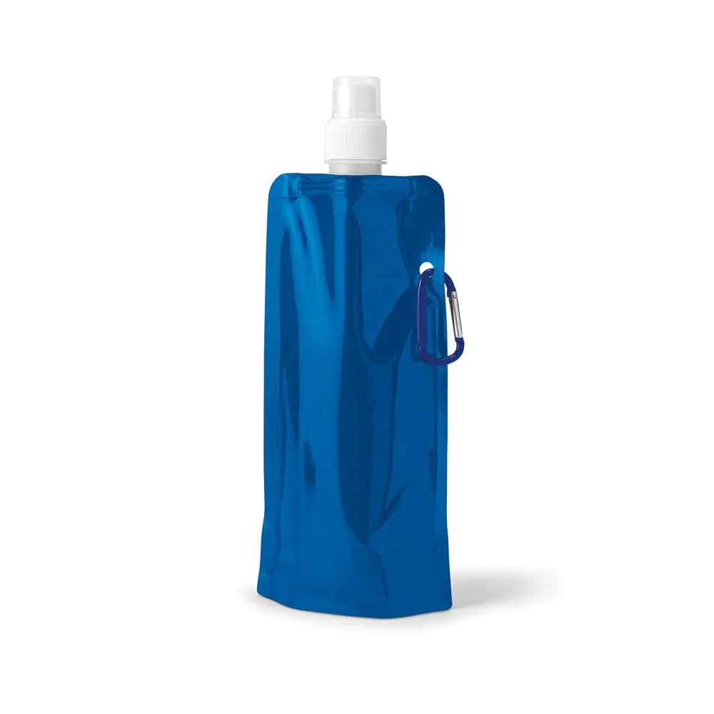 Squeeze dobrável em PE com bico de sistema “push-pull” e acabamento mate 460 mL