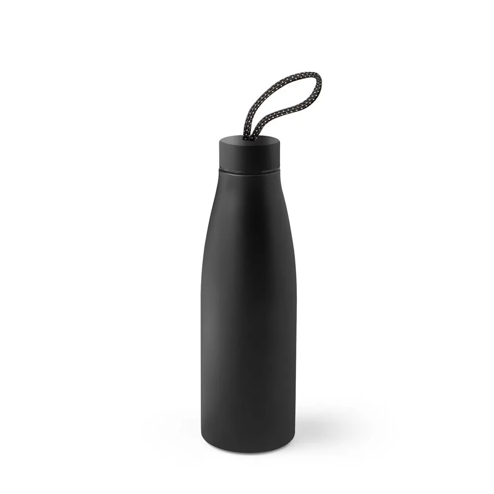 Squeeze em aço inox 90% reciclado, de parede simples 710 mL