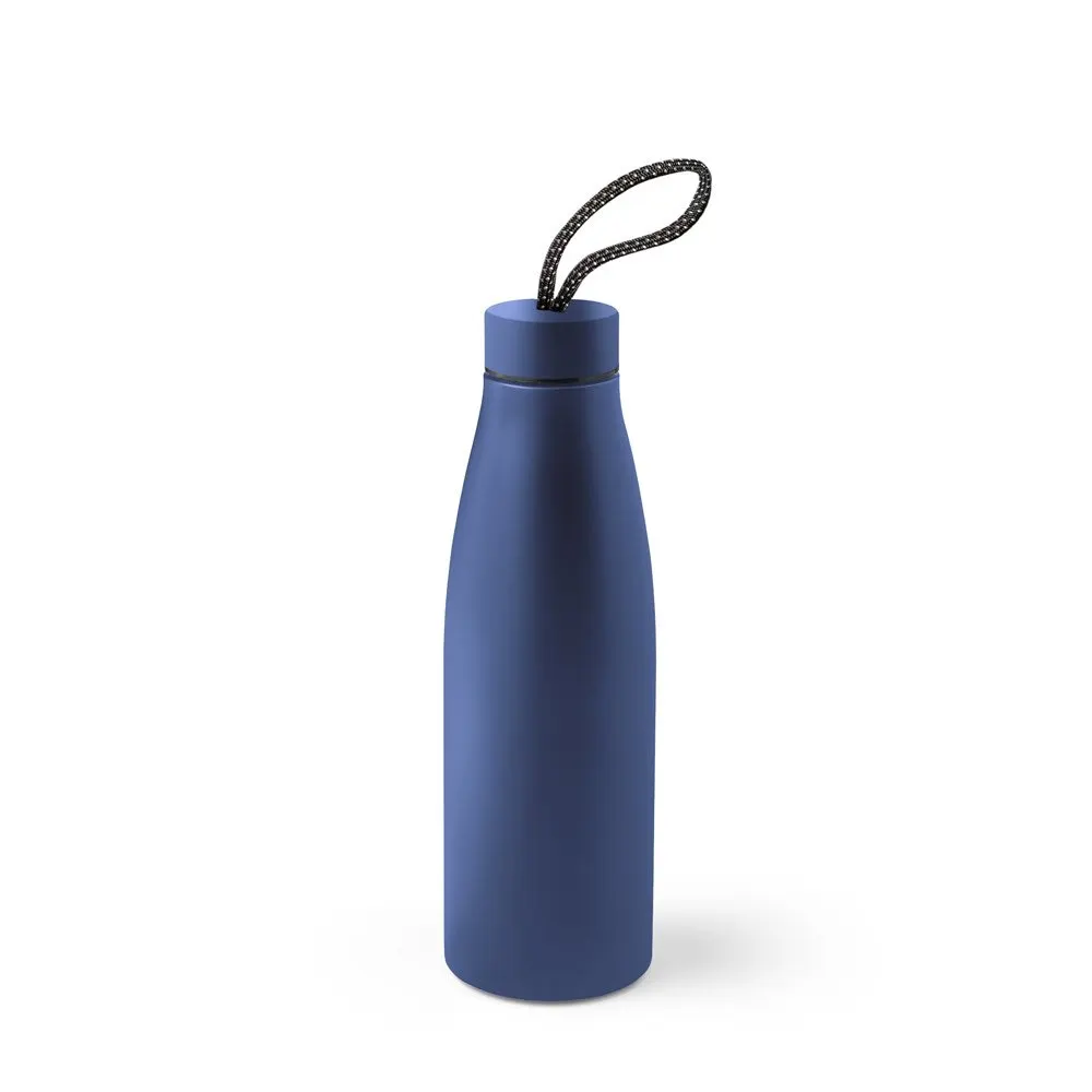 Squeeze em aço inox 90% reciclado, de parede simples 710 mL