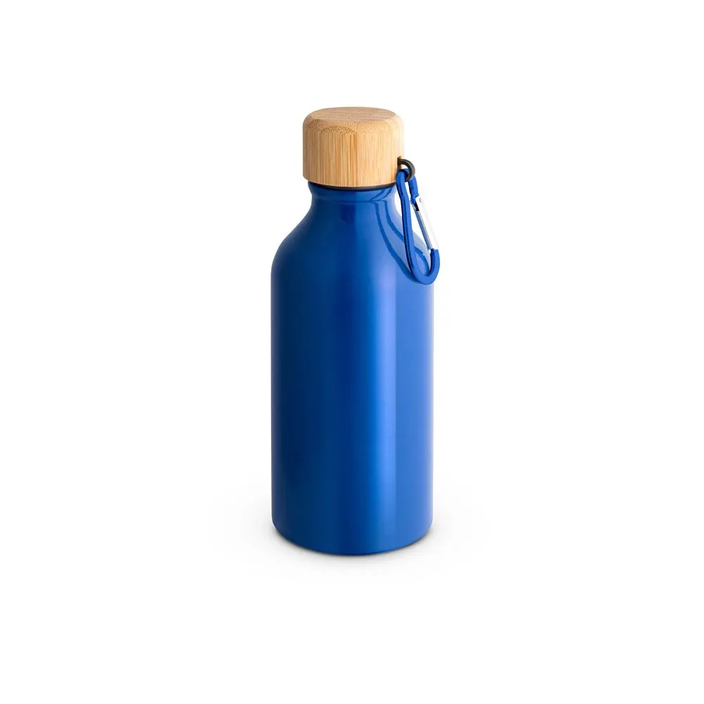 Squeeze em alumínio 100% reciclado com cor sólida brilhante 400 mL