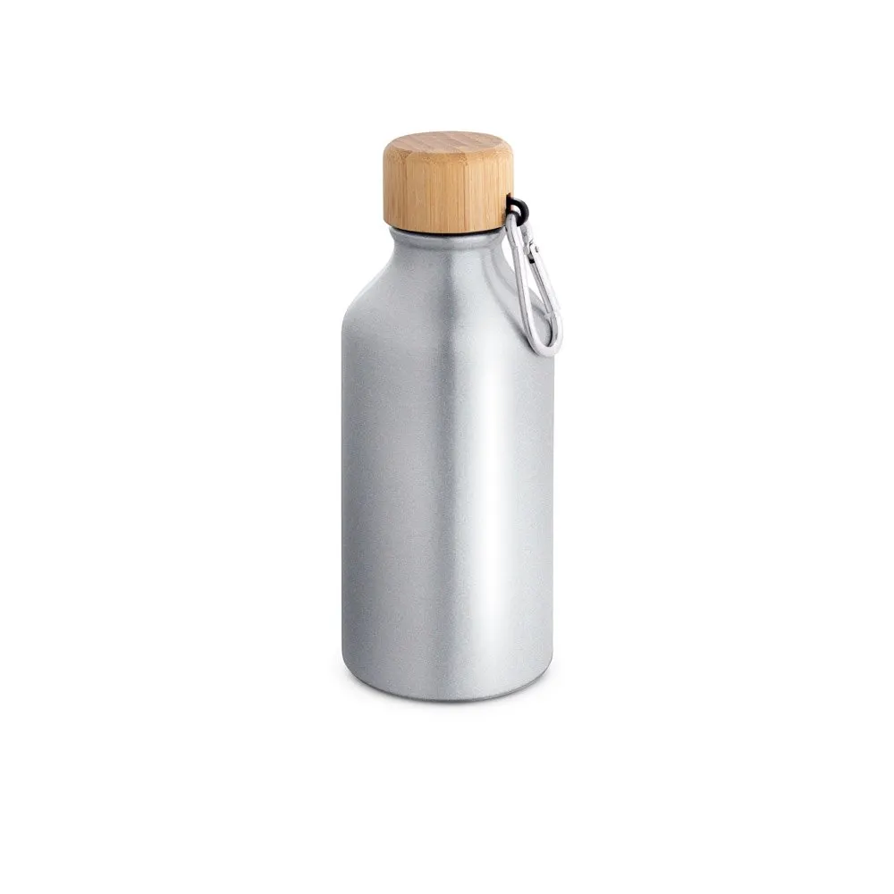 Squeeze em alumínio 100% reciclado com cor sólida brilhante 400 mL