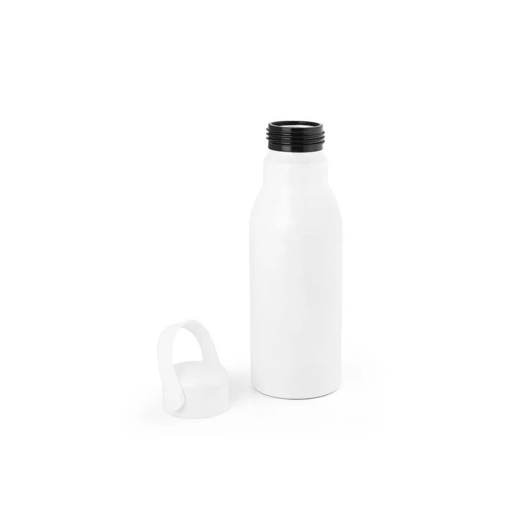 Squeeze em alumínio 100% reciclado com parede simples e acabamento mate 700 mL