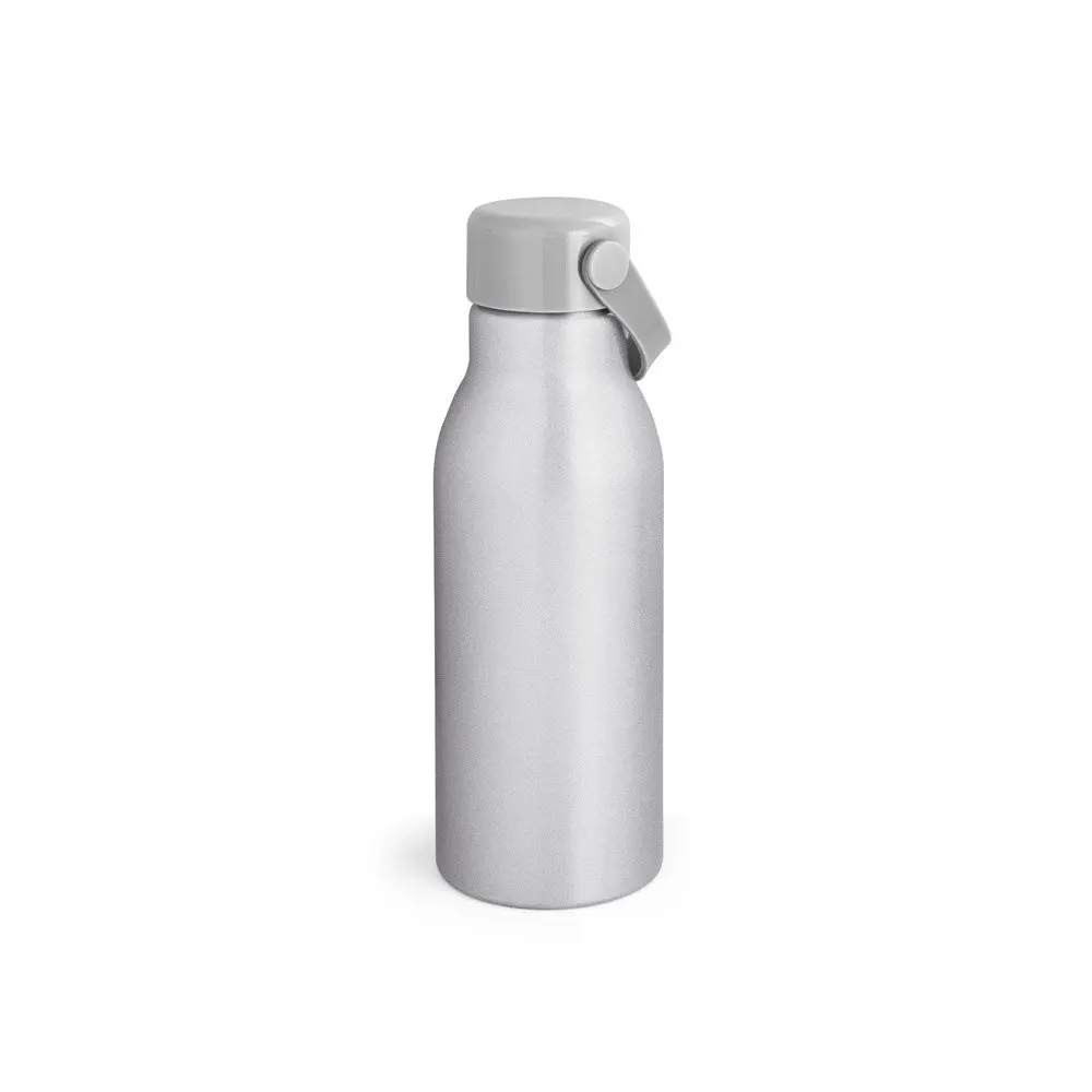 Squeeze em alumínio 100% reciclado com parede simples e acabamento mate 700 mL