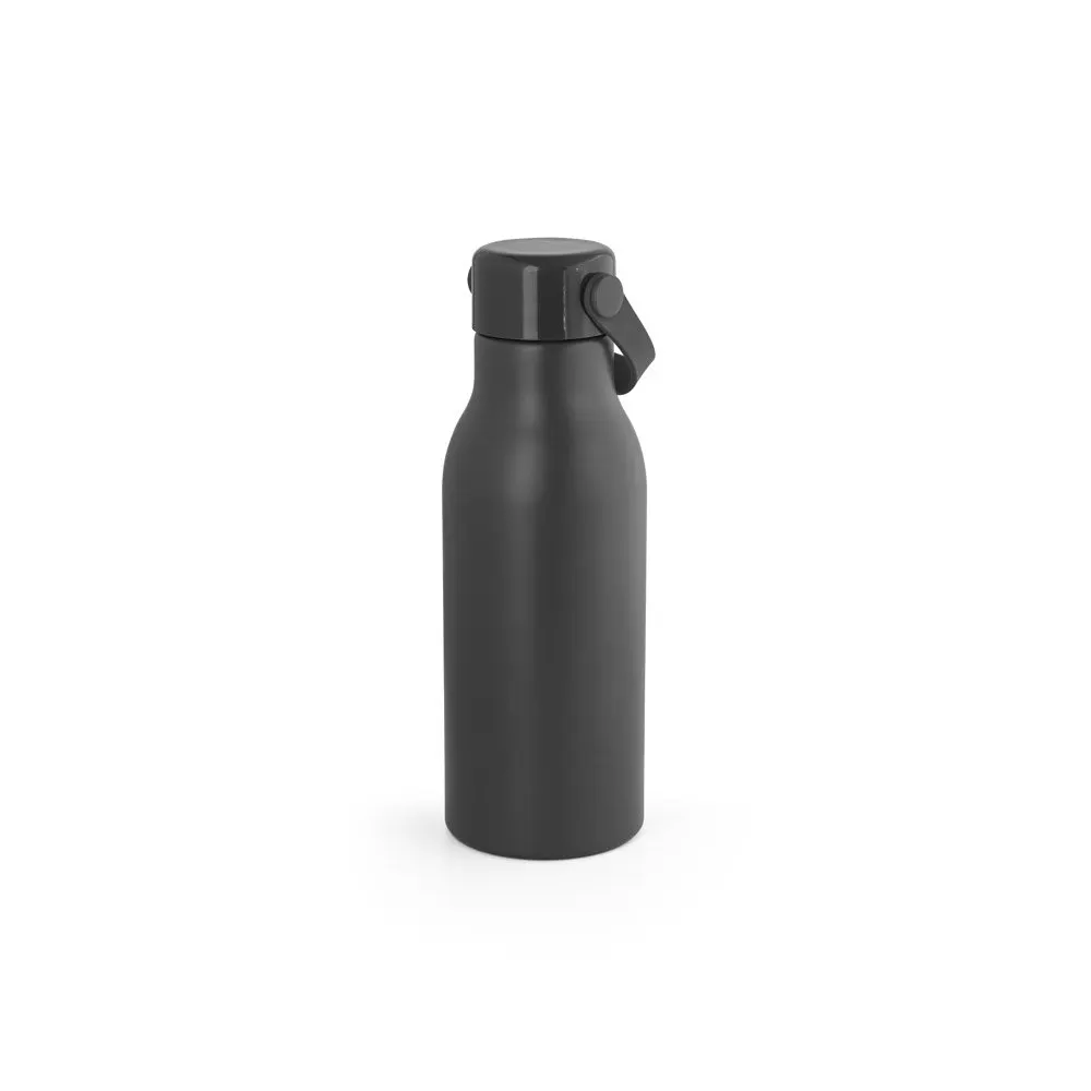 Squeeze em alumínio 100% reciclado com parede simples e acabamento mate 700 mL