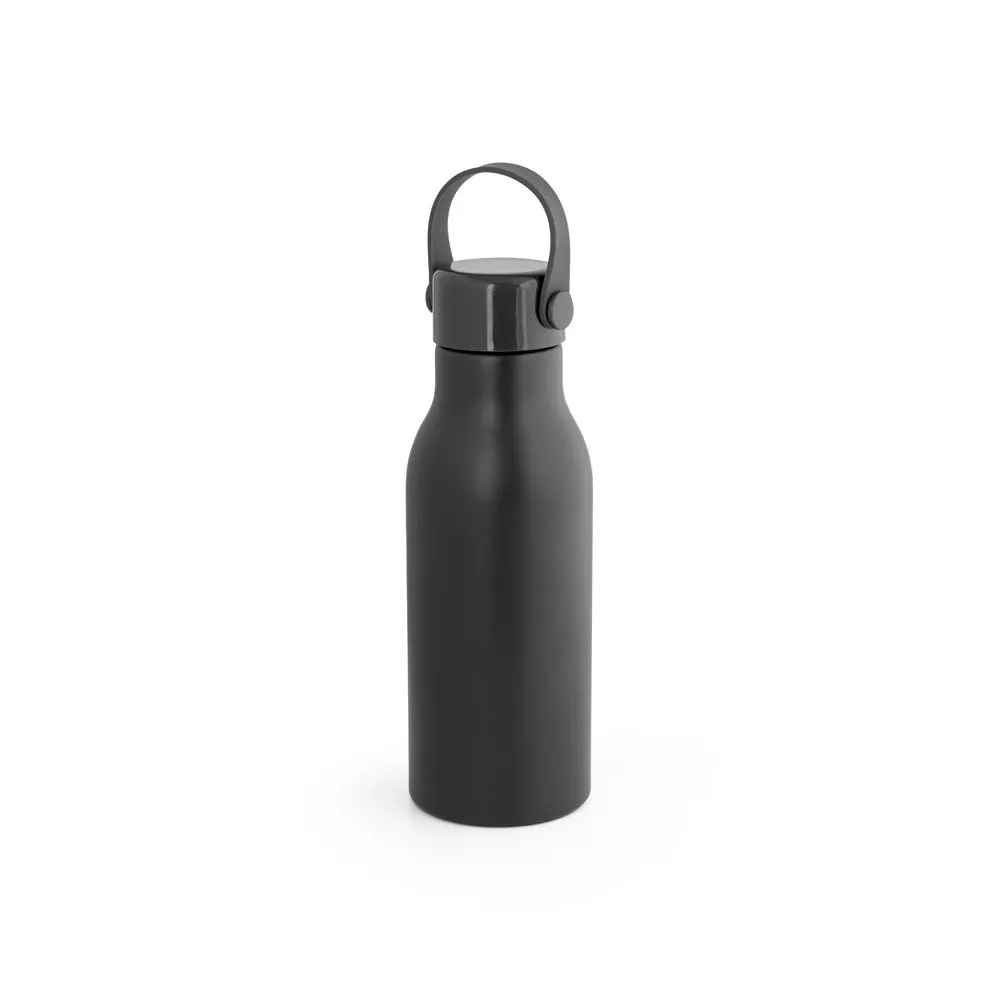 Squeeze em alumínio 100% reciclado com parede simples e acabamento mate 700 mL