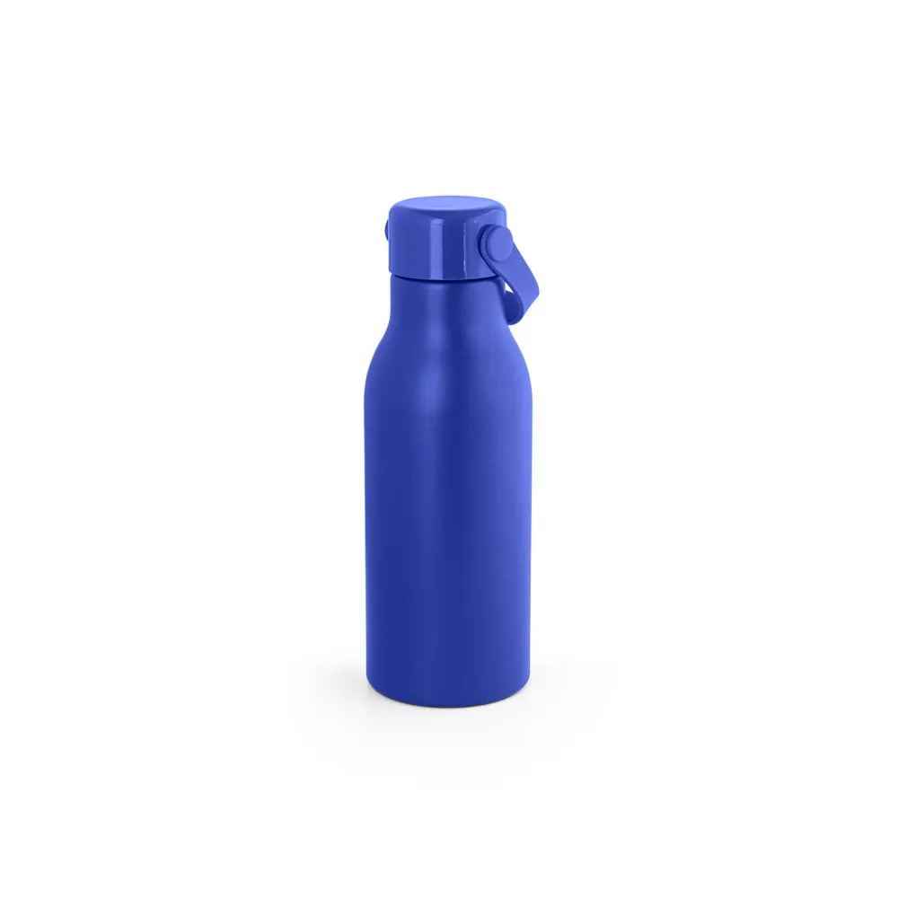 Squeeze em alumínio 100% reciclado com parede simples e acabamento mate 700 mL