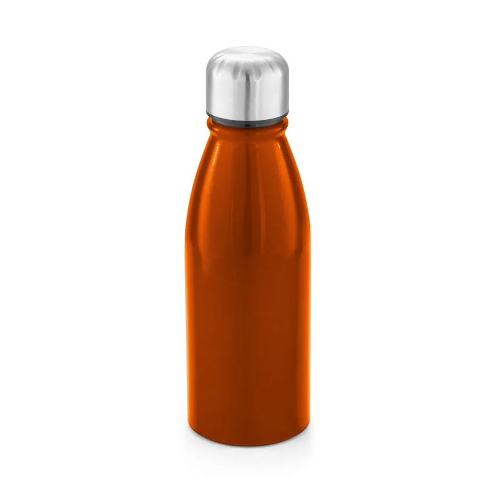 Squeeze em alumínio com tampa em aço inox 500 mL