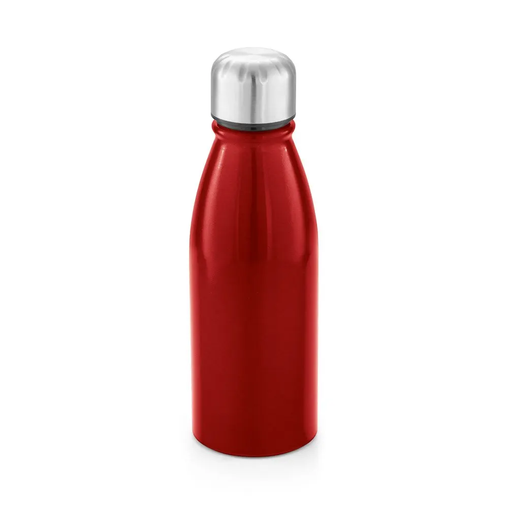 Squeeze em alumínio com tampa em aço inox 500 mL