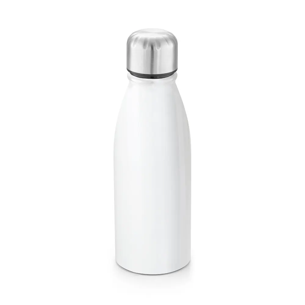 Squeeze em alumínio com tampa em aço inox 500 mL
