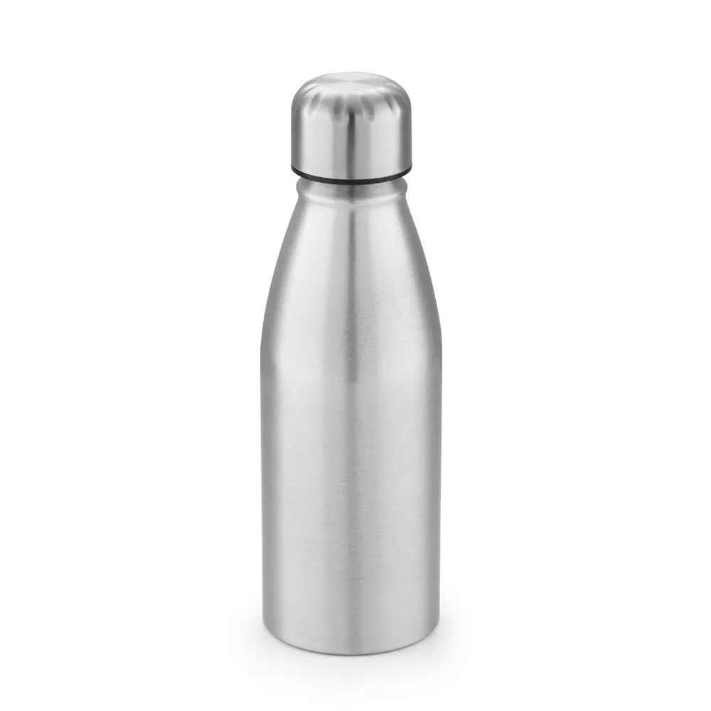 Squeeze em alumínio com tampa em aço inox 500 mL
