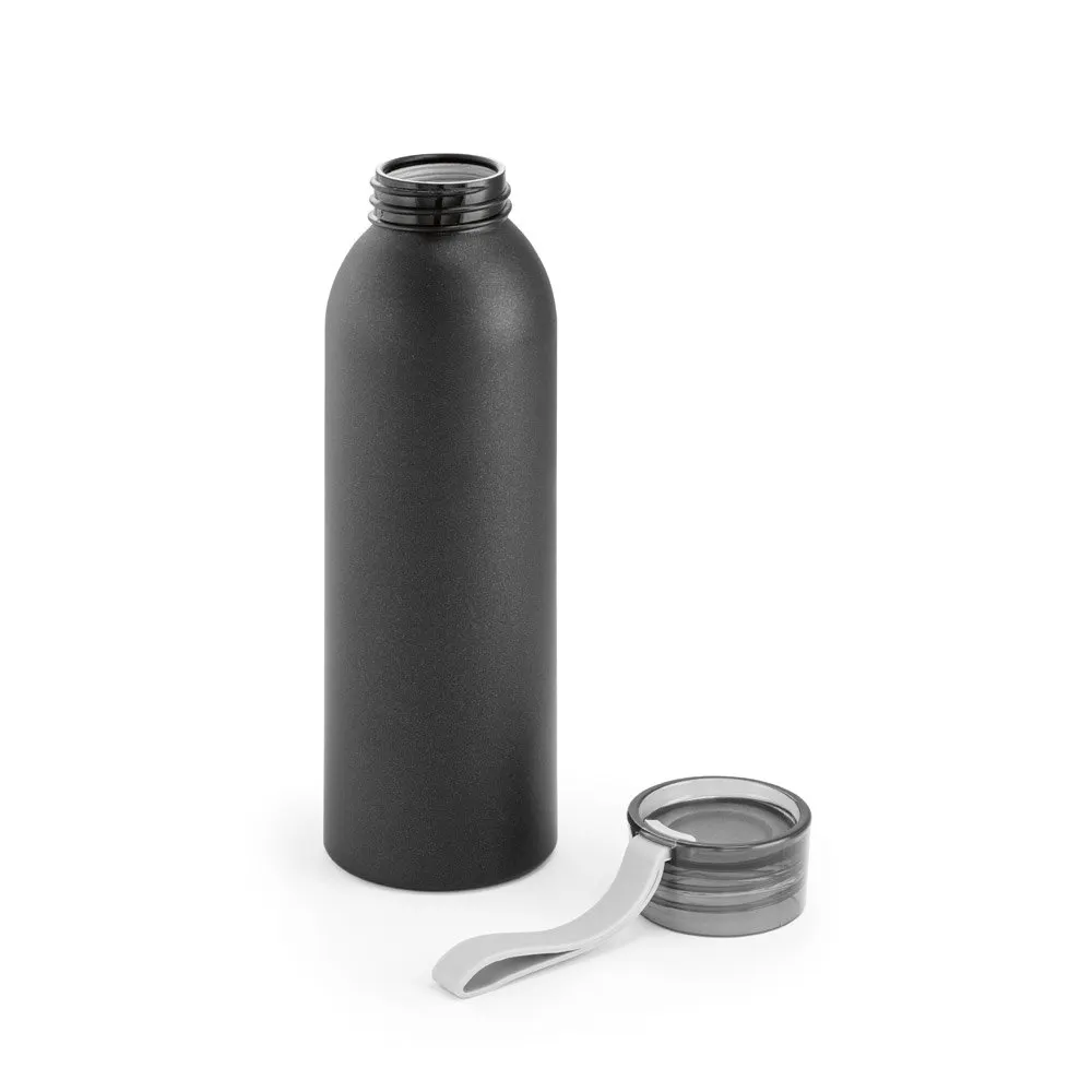 Squeeze em alumínio, com tampa em PP e tira em silicone 660 mL