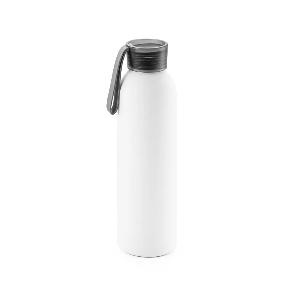 Squeeze em alumínio, com tampa em PP e tira em silicone 660 mL