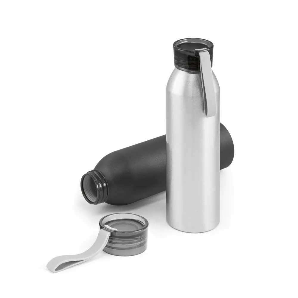 Squeeze em alumínio, com tampa em PP e tira em silicone 660 mL