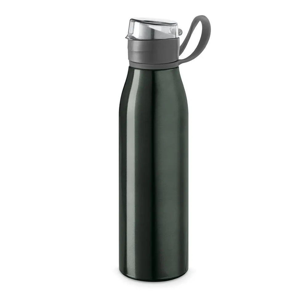 Squeeze em alumínio e tampa flip flop em AS e PP 650 mL