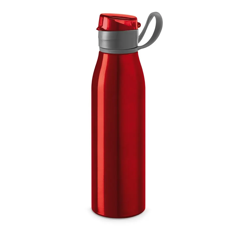 Squeeze em alumínio e tampa flip flop em AS e PP 650 mL