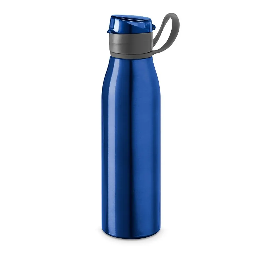 Squeeze em alumínio e tampa flip flop em AS e PP 650 mL