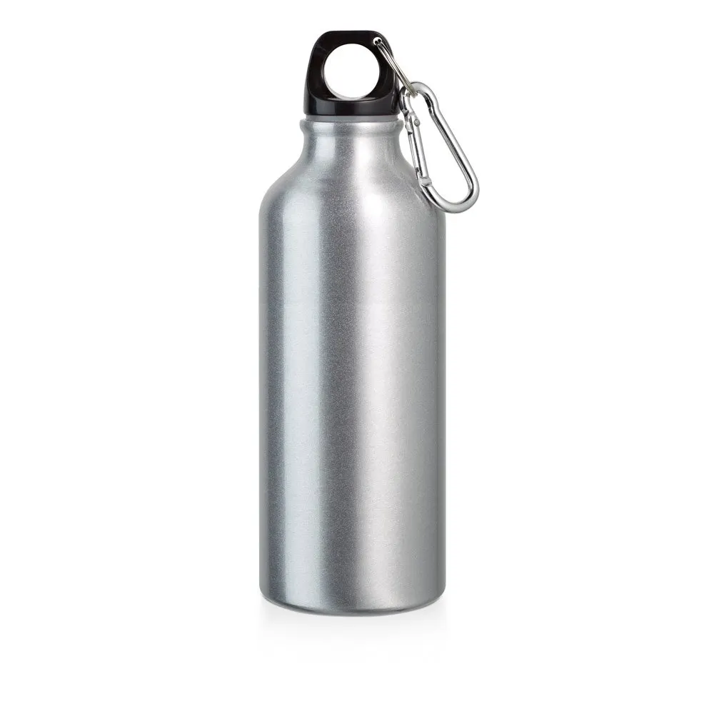 Squeeze em alumínio para sublimação com mosquetão 500 mL
