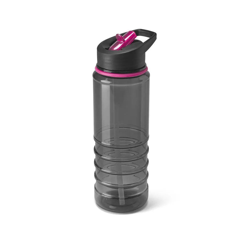 Squeeze em AS e tampa em PP, com bico de canudo flip 650 mL